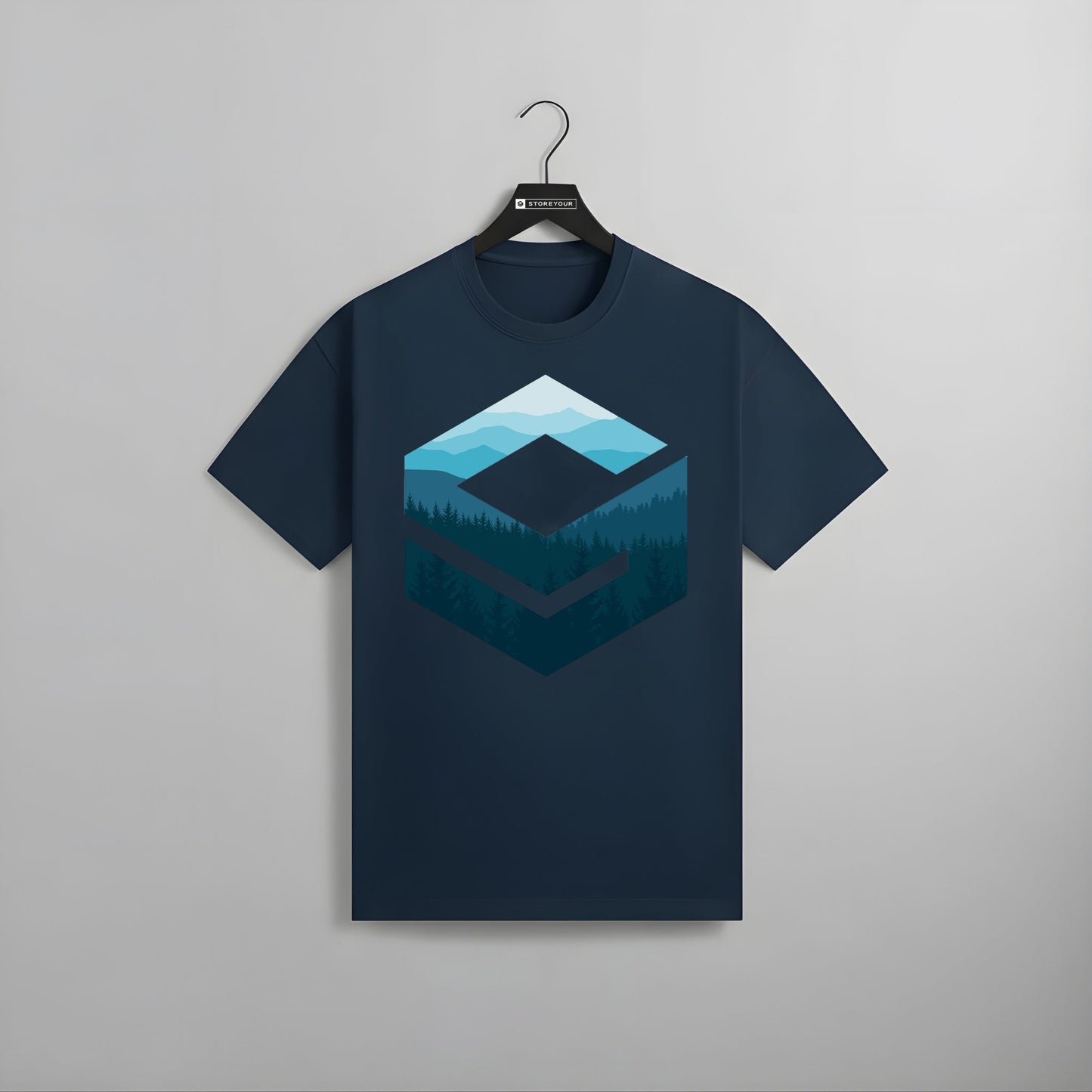 Blue Ridge Layers Tee