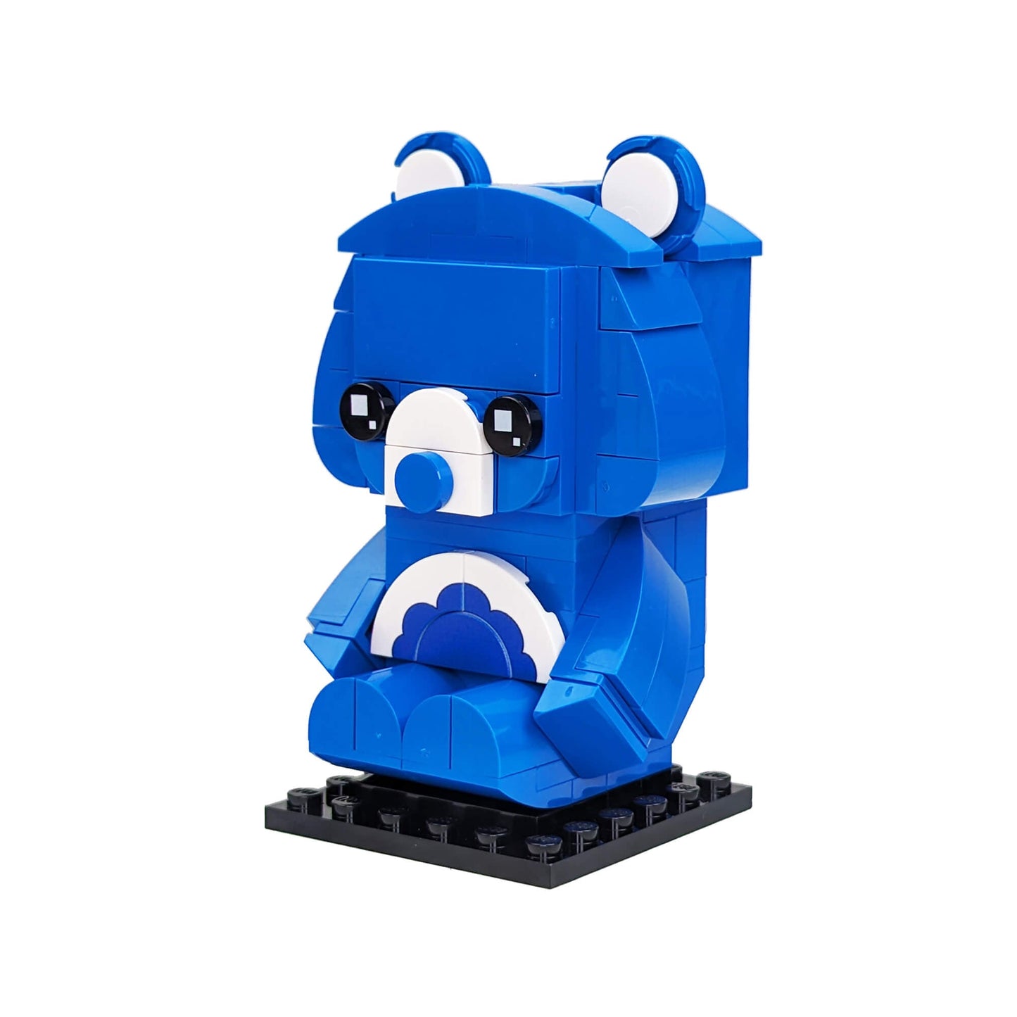 Blue Friendship Bear Brick Building Set - Custom Building Set - Made Using LEGO® Parts