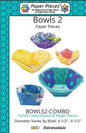 Bowls 2 Pattern and Paper Piece Pack