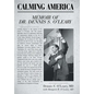 Calming America: Memoir of Dr. Dennis S. O'Leary - Hardcover