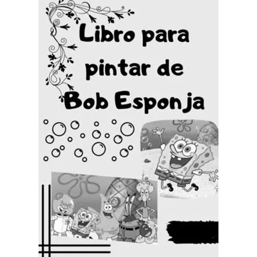 Libro para pintar de Bob Esponja - Paperback