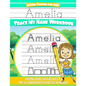 Amelia Letter Tracing for Kids Trace my Name Workbook: Tracing Books for Kids ages 3 - 5 Pre-K & Kindergarten Practice Workbook - Paperback