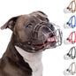 Breathable Metal Basket Dog Muzzle for Large Dogs with Leather Straps
