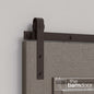 J Strap Heavy Duty Sliding Barn Door Hardware Kit
