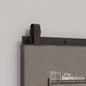 J Top Mount Heavy Duty Sliding Barn Door Hardware Kit
