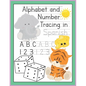Alphabet and Number Tracing in Spanish: Letter and Number Workbook for Kids Ages 3-5 - Paperback
