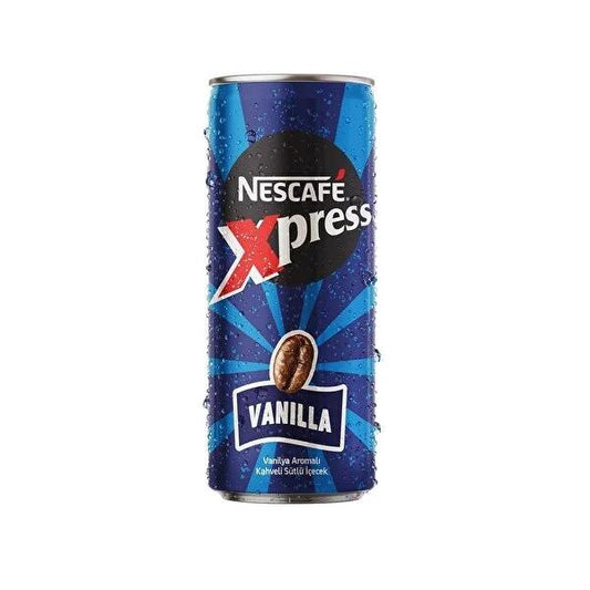 Nescafe Xpress Vanilla Iced Coffee: Refreshing Ready-to-Drink Chilled Coffee Beverage - 250ml