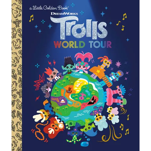 Trolls World Tour Little Golden Book (DreamWorks Trolls World Tour) - Hardcover