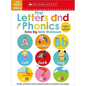 First Letters and Phonics Get Ready for Pre-K Workbook: Scholastic Early Learners (Extra Big Skills Workbook) - Paperback