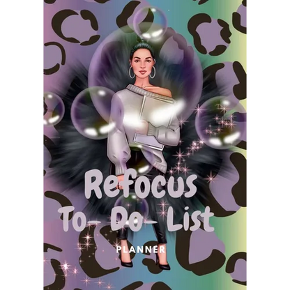 Refocus To-Do-List Planner: 99 Pages of Notes, To-Do-List Planner/ With Added Bonus Self-Care Pages - Paperback