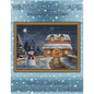 Winter Landscape Cross Stitch Pattern - Paperback