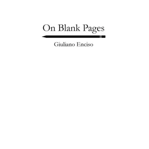 On Blank Pages - Paperback