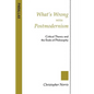 What's Wrong with Postmodernism?: Critical Theory and the Ends of Philosophy - Paperback