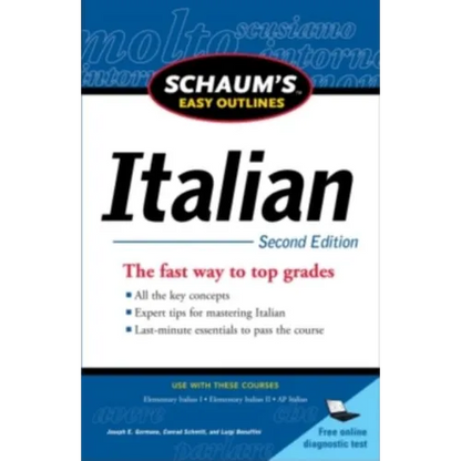 Schaum's Easy Outlines: Italian - Paperback