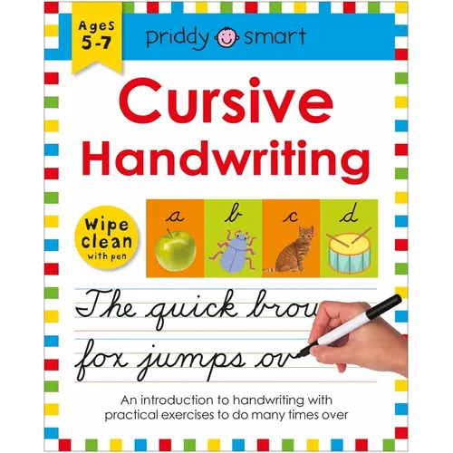 Wipe Clean Workbook: Cursive Handwriting: Ages 5-7; Wipe-Clean with Pen - Spiral