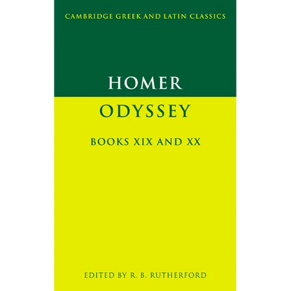 Homer: Odyssey Books XIX and XX - Paperback