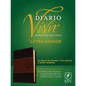 Biblia de Estudio del Diario Vivir Ntv, Letra Grande (Sentipiel, Café/Café Claro, Letra Roja) - Imitation Leather