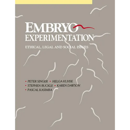 Embryo Experimentation - Paperback