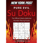 New York Post Pure Evil Su Doku - Paperback