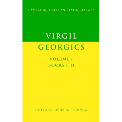 Virgil: Georgics: Volume 1, Books I-II - Paperback