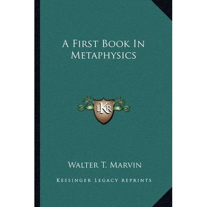 A First Book In Metaphysics - Paperback
