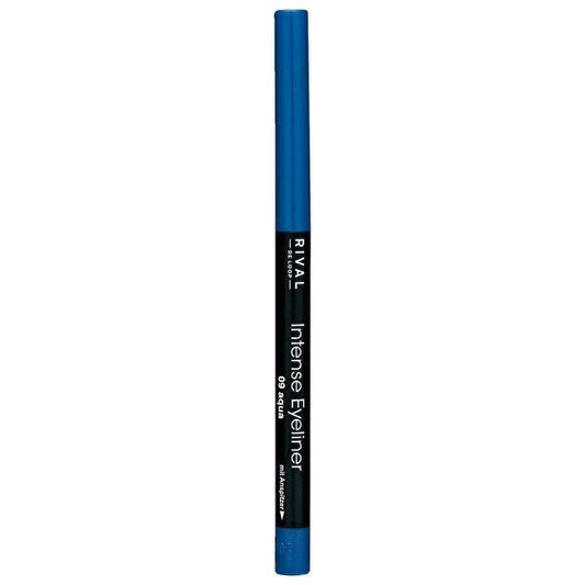 Rival de Loop Intense Color Eyeliner - Aqua (No:09) - Dermatologically & Ophthalmologically Tested for Sensitive Eyes