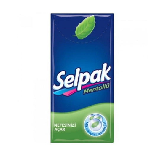 Selpak Menthol Scented Tissue - Refreshing Nasal Relief & Cooling Sensation