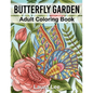 Butterfly Garden: Adult Coloring Book - Paperback