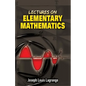 Lectures on Elementary Mathematics - Paperback