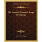 The Hundred Thousand Songs of Milarepa - Paperback