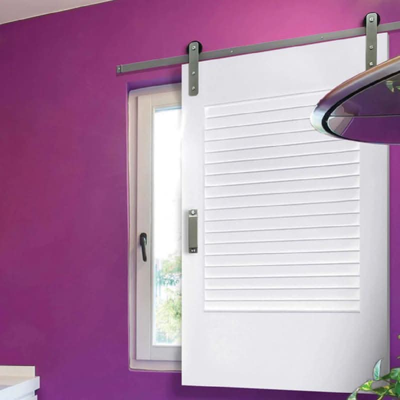 Mini Straight Strap Barn Door Hardware Kit