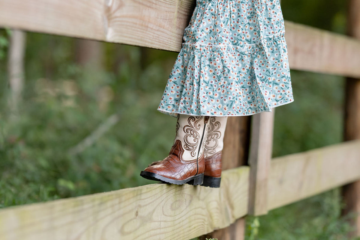 TuffRider Children's Shenandoah Rounded Toe Western Boot