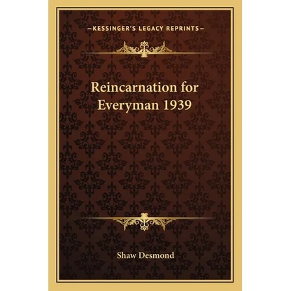 Reincarnation for Everyman 1939 - Paperback