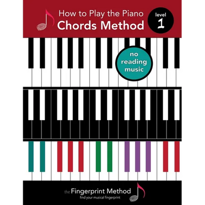 How to Play the Piano: Chords Method, Level 1 - Paperback