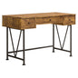 Farmhouse Rustic Home Office 3 Drawer Writing Desk