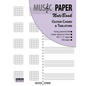 MUSIC PAPER NoteBook - Guitar Chord & Tablature - Paperback