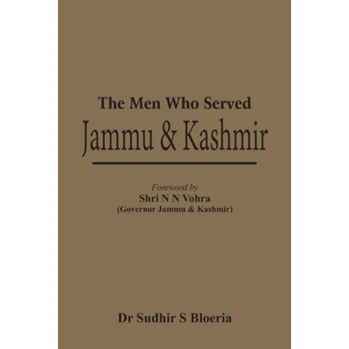The Men Who Served J & K - Paperback