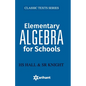 Elementry Algebra for School - Paperback