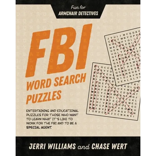 FBI Word Search Puzzles: Fun for Armchair Detectives - Paperback