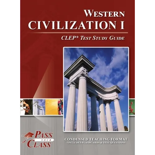 Western Civilization I CLEP Test Study Guide - Hardcover