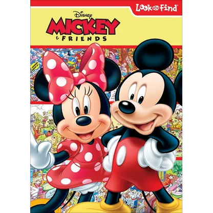 Disney Mickey & Friends: Look and Find - Library Binding