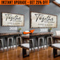 Upgrade Your 24x48 Inches 'Together' (Style 3) Canvas To 60x30 Inches