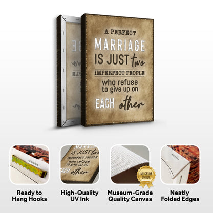 A Perfect Marriage Sign