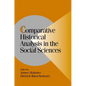 Comparative Historical Analysis in the Social Sciences - Paperback