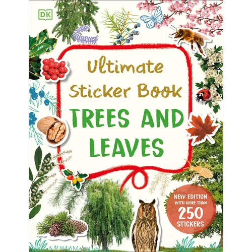 Ultimate Sticker Book Trees and Leaves - Paperback