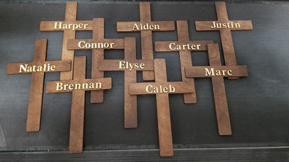 Unfinished Wood Cross Shape - Easter - Christian - Craft - up to 46" DIY