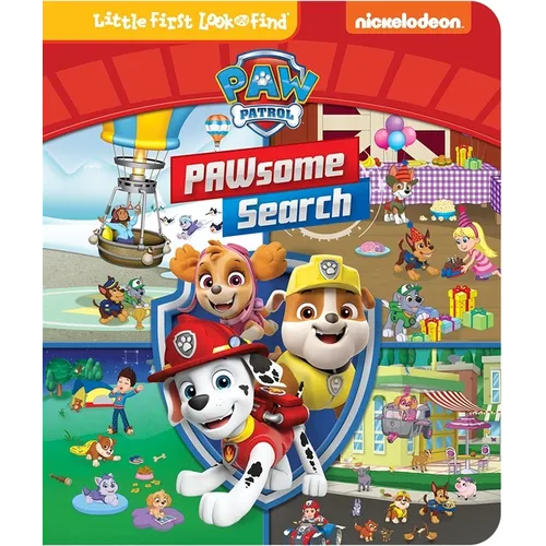 Nickelodeon Paw Patrol: Pawsome Search Little First Look and Find - Board Book