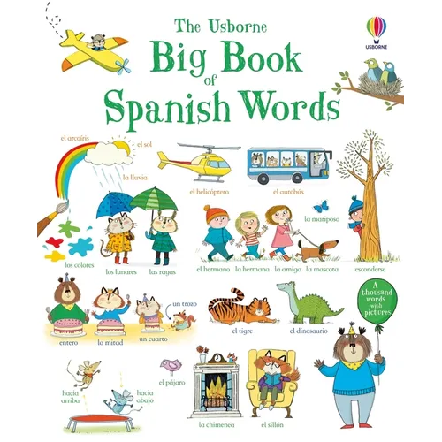 Big Book of Spanish Words - Board Book
