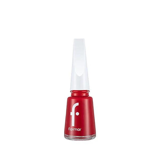 Flormar Nail Enamel - Red Flag New 321, Glossy Nail Polish with 151 Color Options