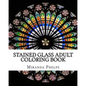 Stained Glass Adult Coloring Book - Paperback